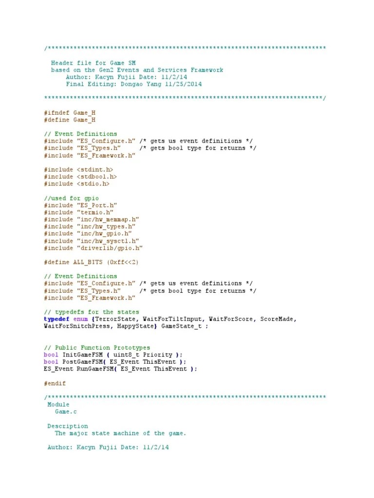 // Event Definitions typedef Computer Programming Computer