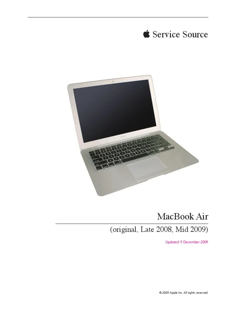 Apple Macbook Air Service Manual Airport Macintosh