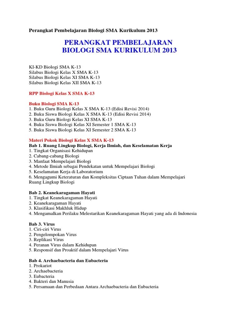 Kunci Jawaban Uji Kompetensi Biologi Kelas 10 Kurikulum 2013 Revisi - Edu  Github