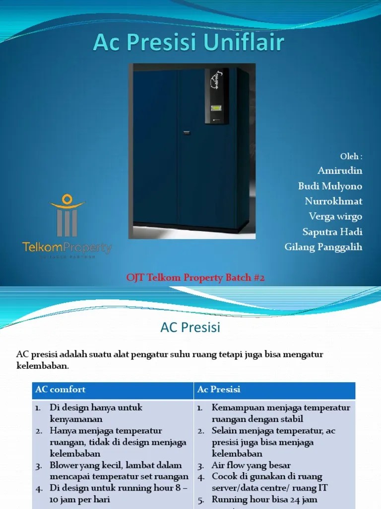 AC Presisi Uniflair Temperature Building Technology