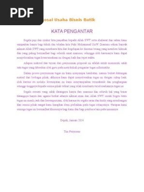 19 Contoh Makalah Bisnis Plan Donat