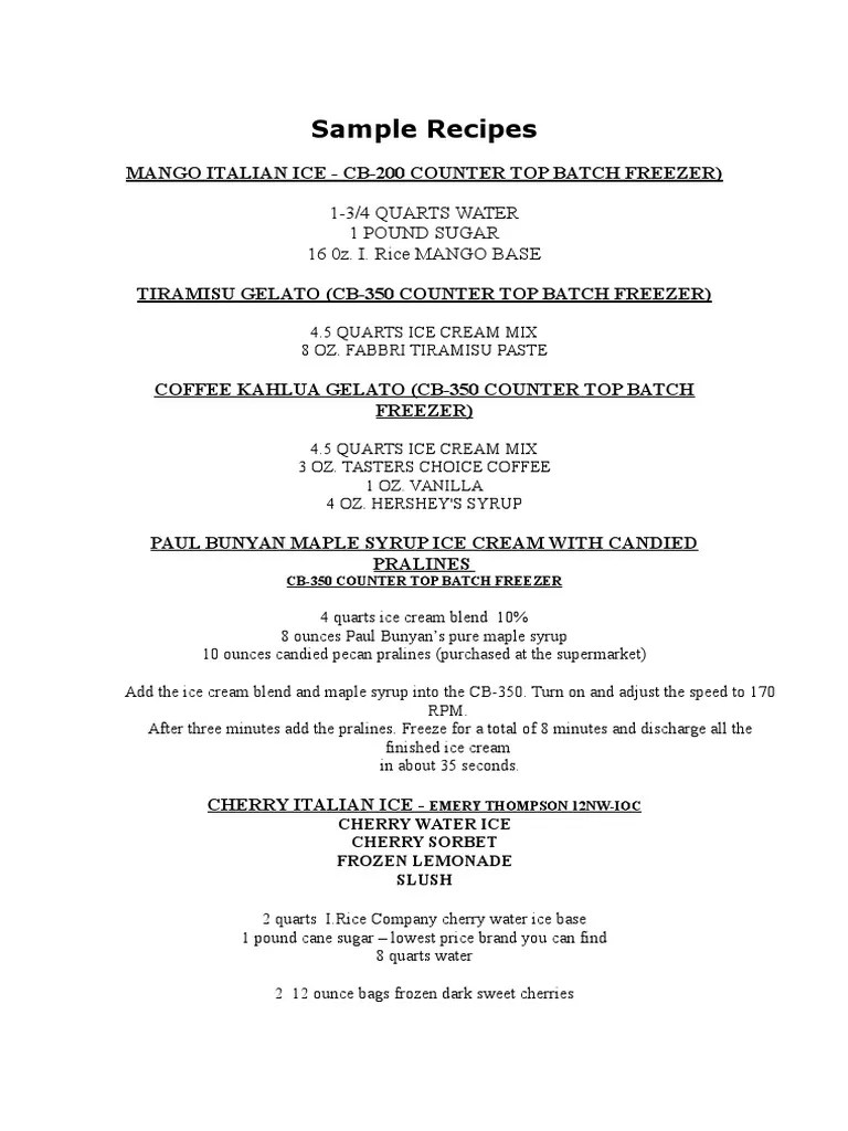 American Ice Cream Recipes PDF Ice Cream Fudge