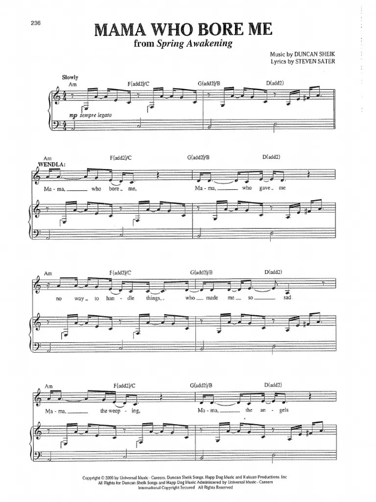 Mama Who Bore Me PDF