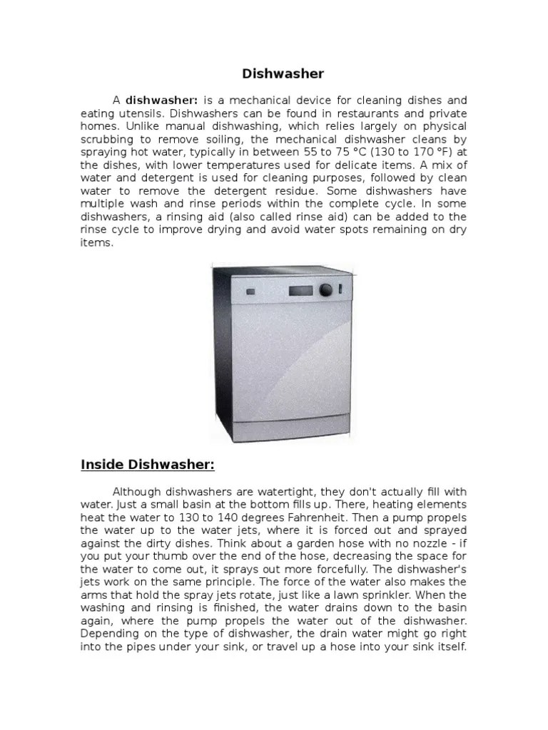 The Inner Workings of Dishwashers: An In-Depth Look at the Components