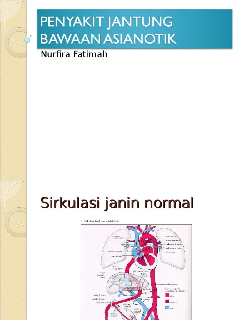 Penyakit Jantung Bawaan Asianotik