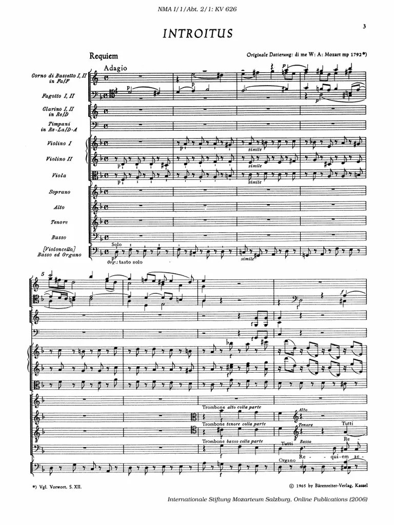 Requiem Mozart Complete_Score