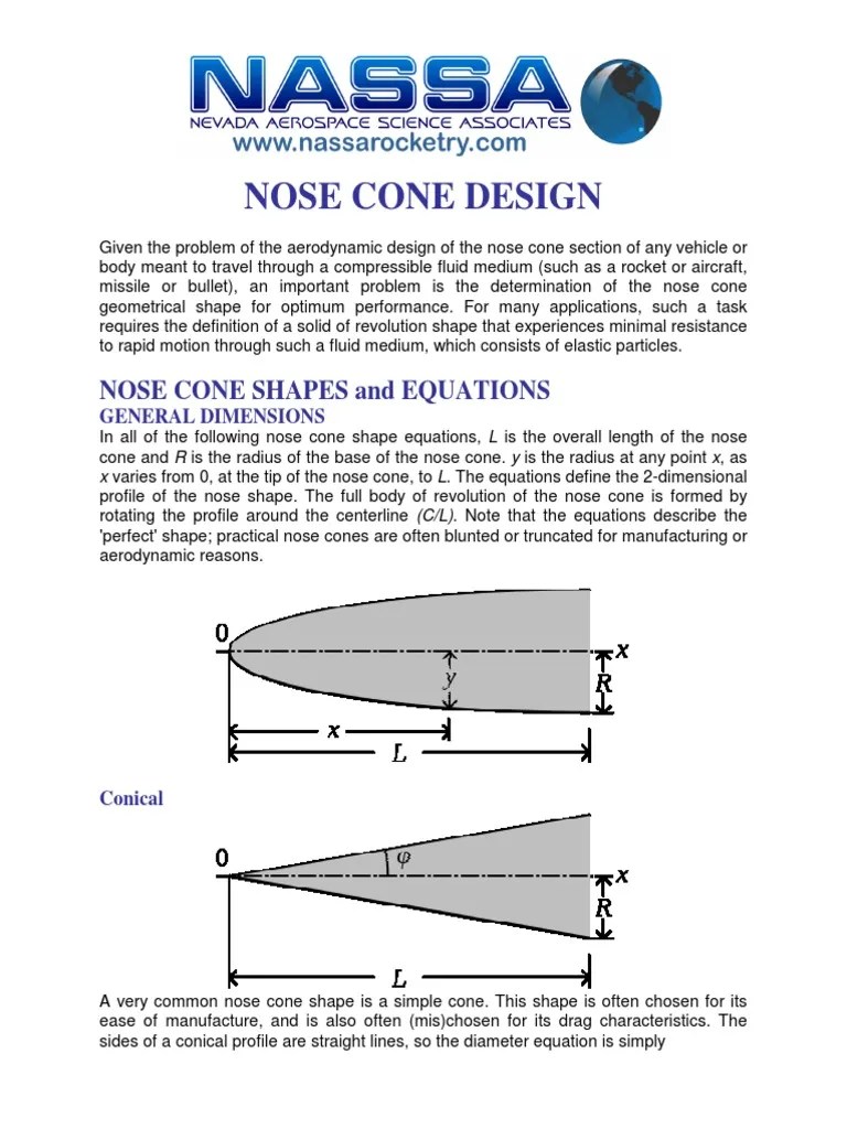 050Nose Cone Design PDF