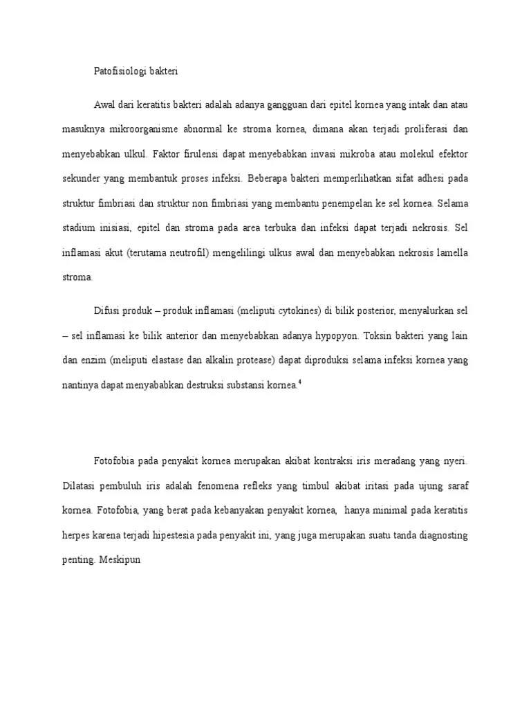 Patofisiologi Bakteri | PDF