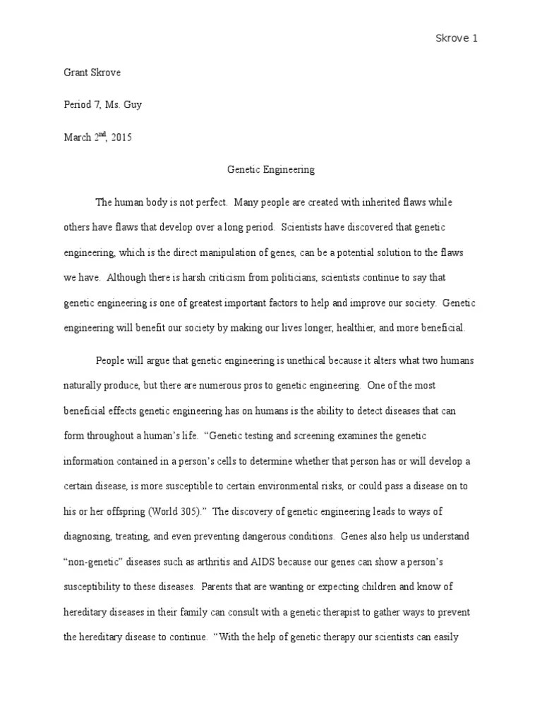 Engineering Essay Engineering