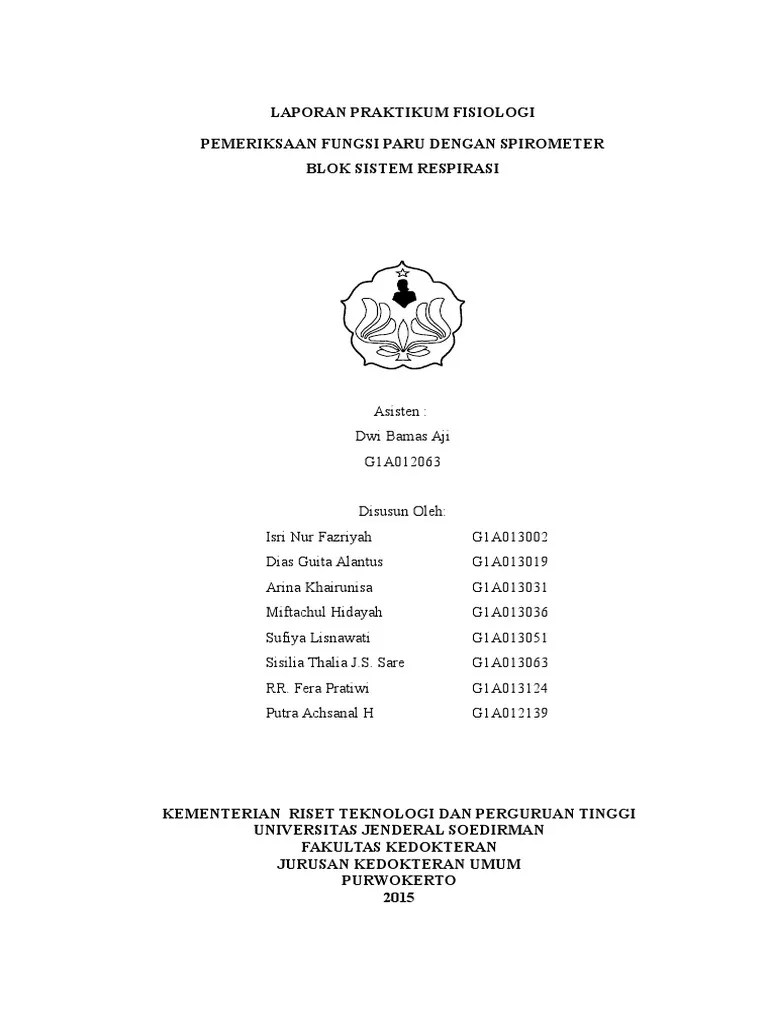 Laporan Fisiologi | PDF