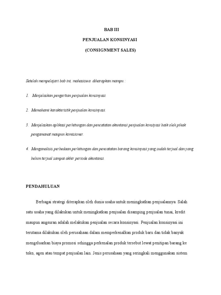 Jelaskan Perbedaan Transaksi Penjualan Dengan Transaksi Konsinyasi - Tips  Membedakan