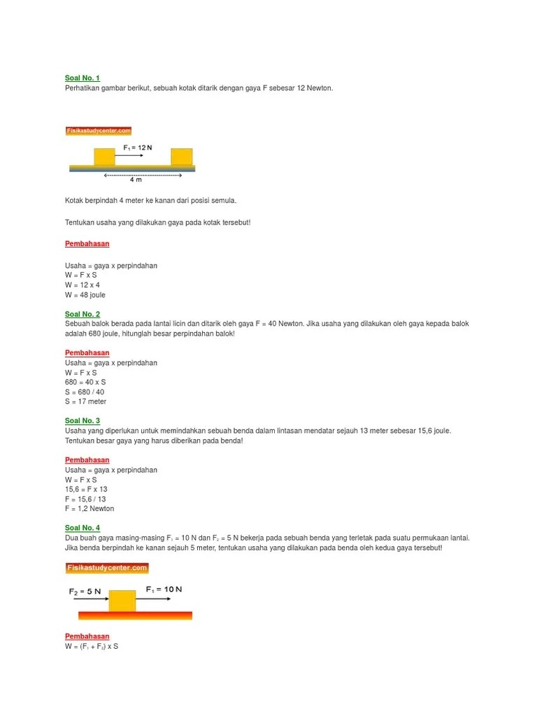 Soal Dan Pembahasan Bunyi Fisika Smp Kelas 8