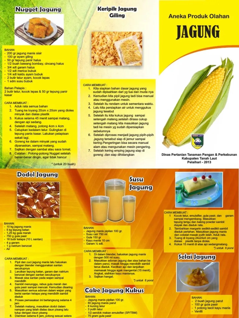 Brosur-Olahan Jagung (OK) | PDF