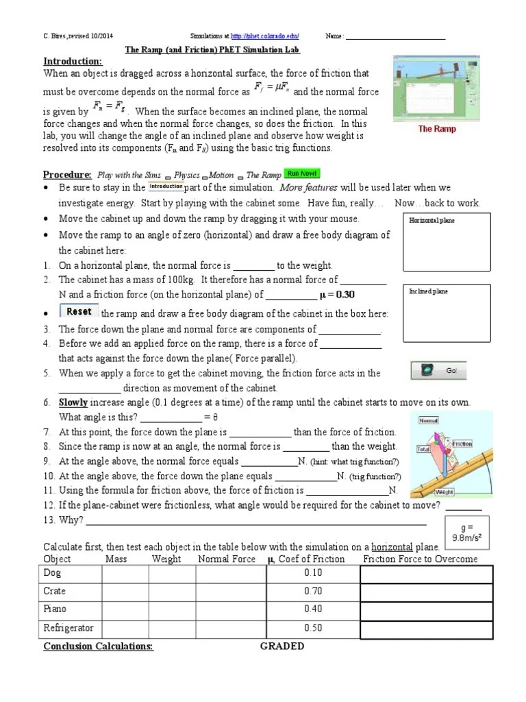 Forces Virtual Lab Phet Answer Sheet Charges and Fields Electric Charges, Electric Field