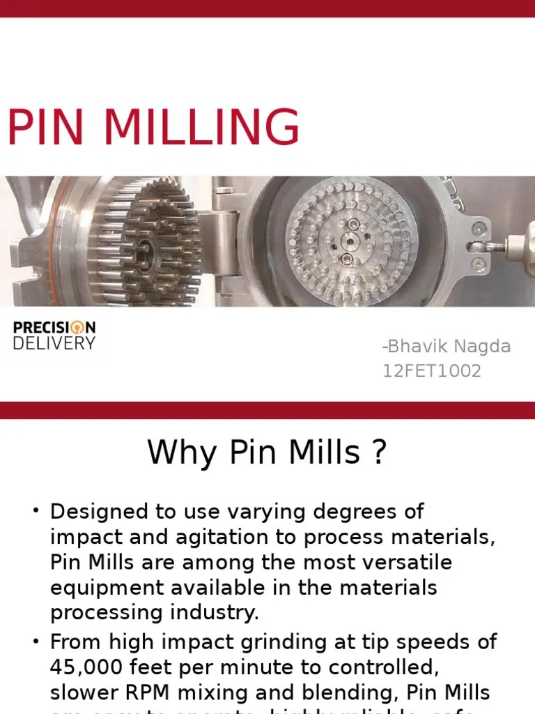 Pin Milling Mill (Grinding) Turbine
