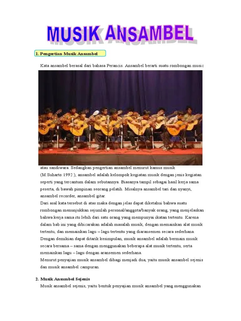 Musik Ansambel | PDF