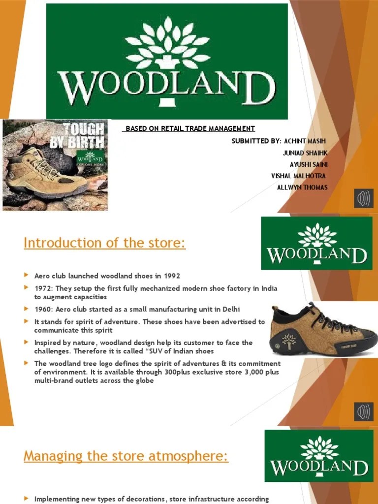 Woodland shoes Procurement Retail