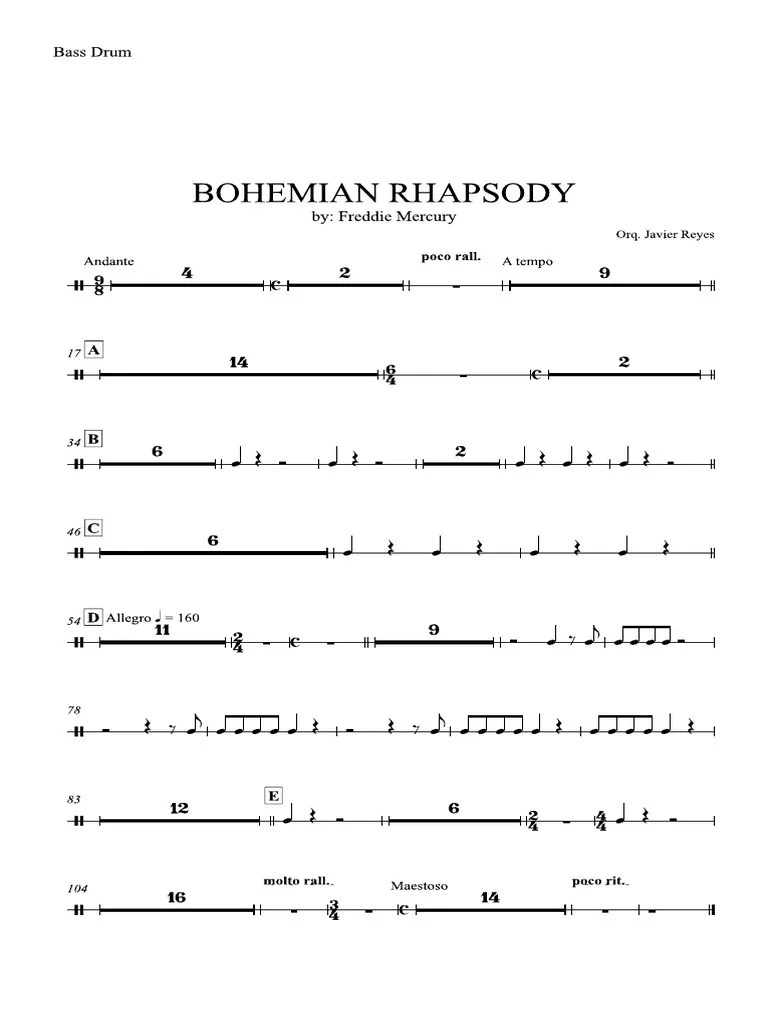 Bohemian Rhapsody Bass Drum