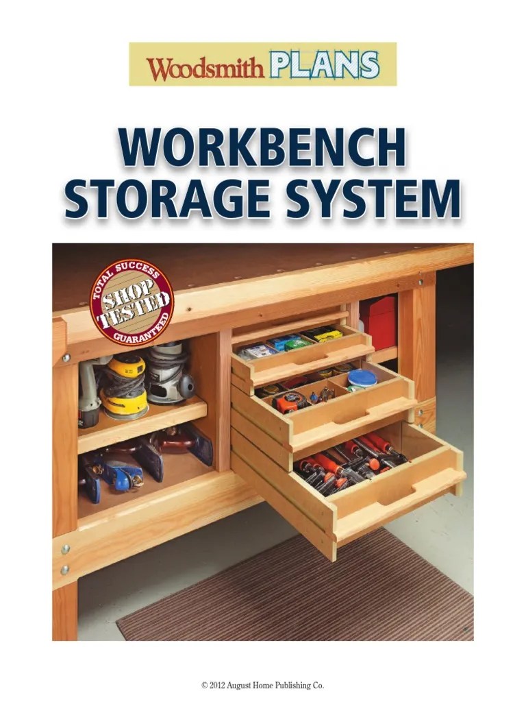 Workbench Storage System PDF Framing (Construction)
