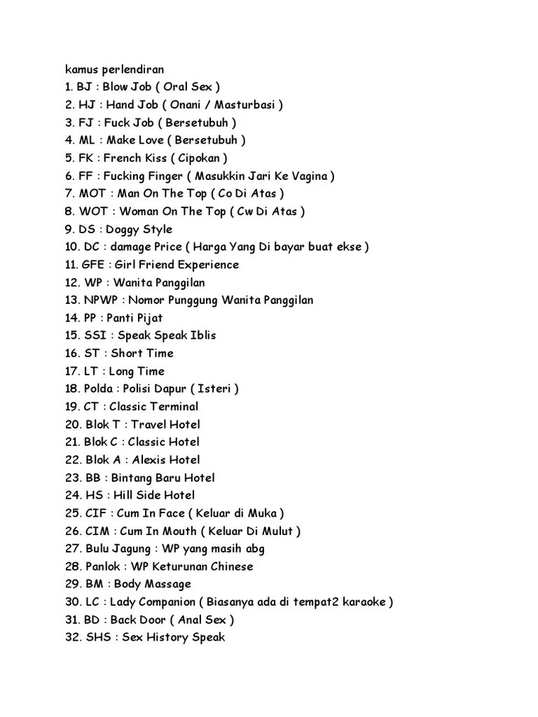 Kamus Perlendiran | PDF