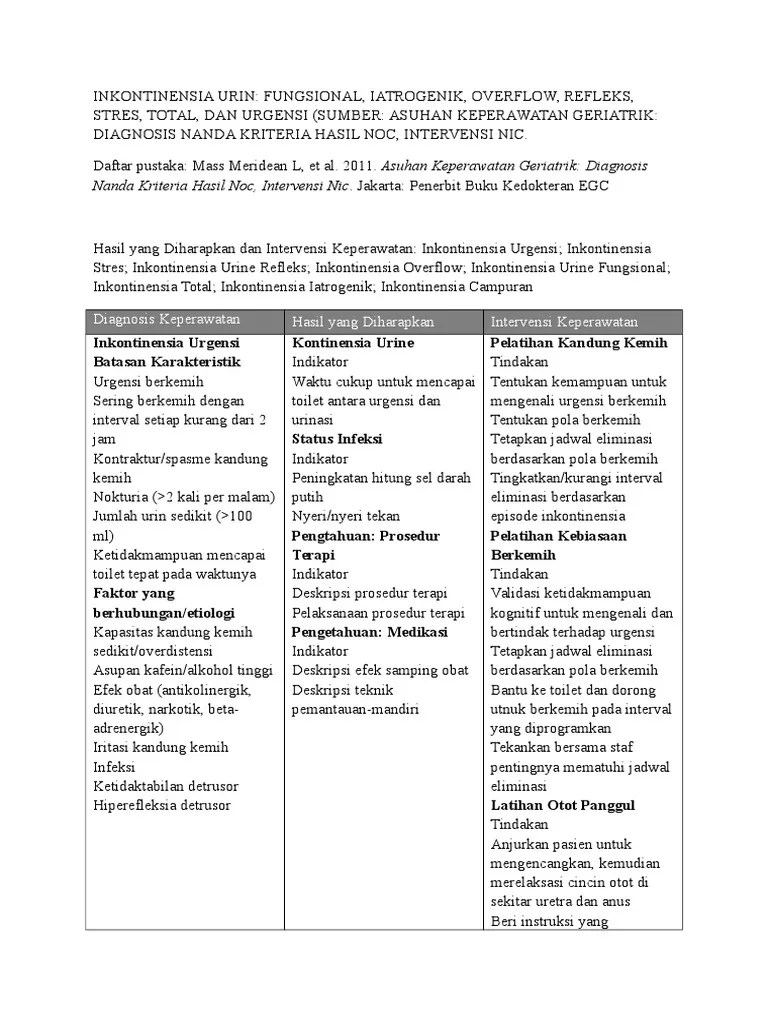 ASKEP INKONTINENSIA URINE PDF