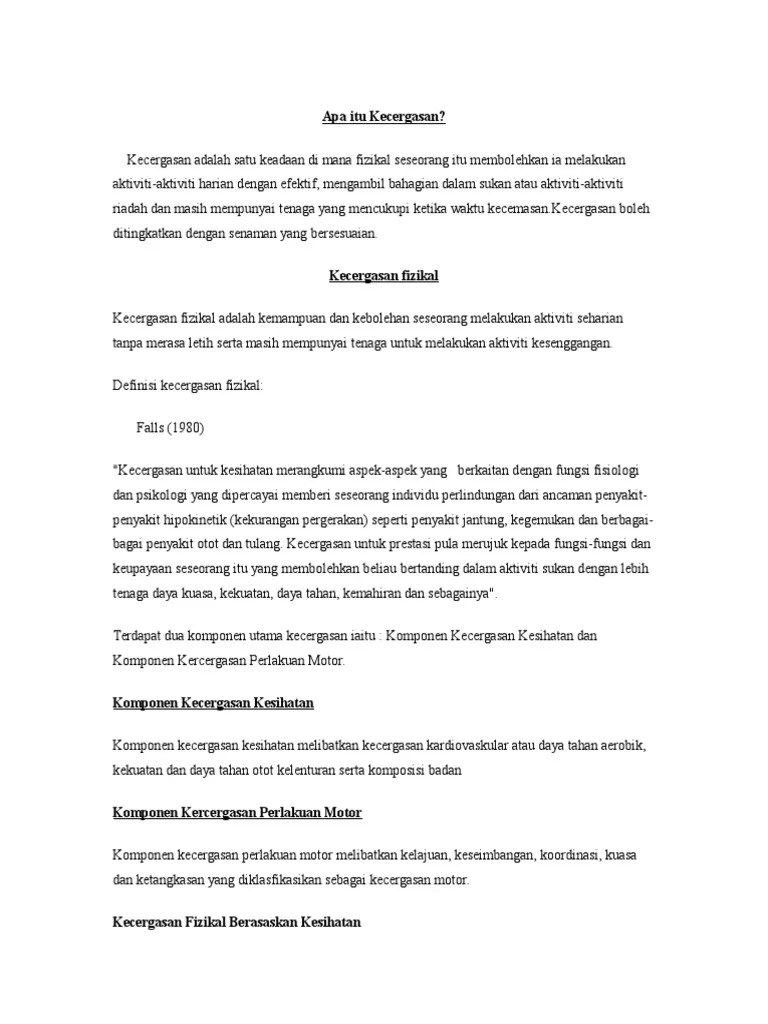 Apa Itu Kecergasan PDF