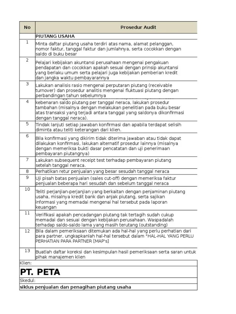 Praktikum Audit Fixed | PDF