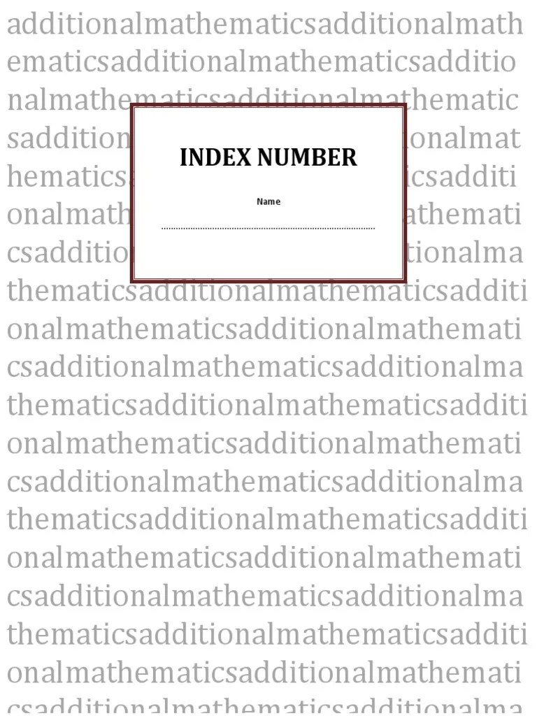 Index Number PDF PDF Index (Economics) Price Indices