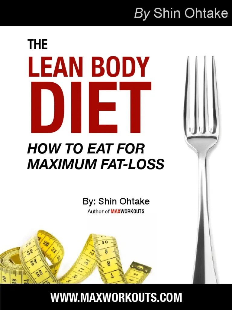Lean_Body_Diet.pdf Dietary Fiber Nutrition
