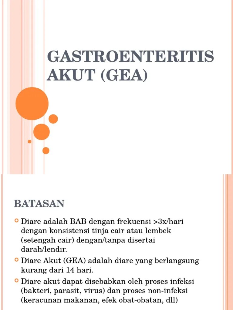 Gastroenteritis Akut