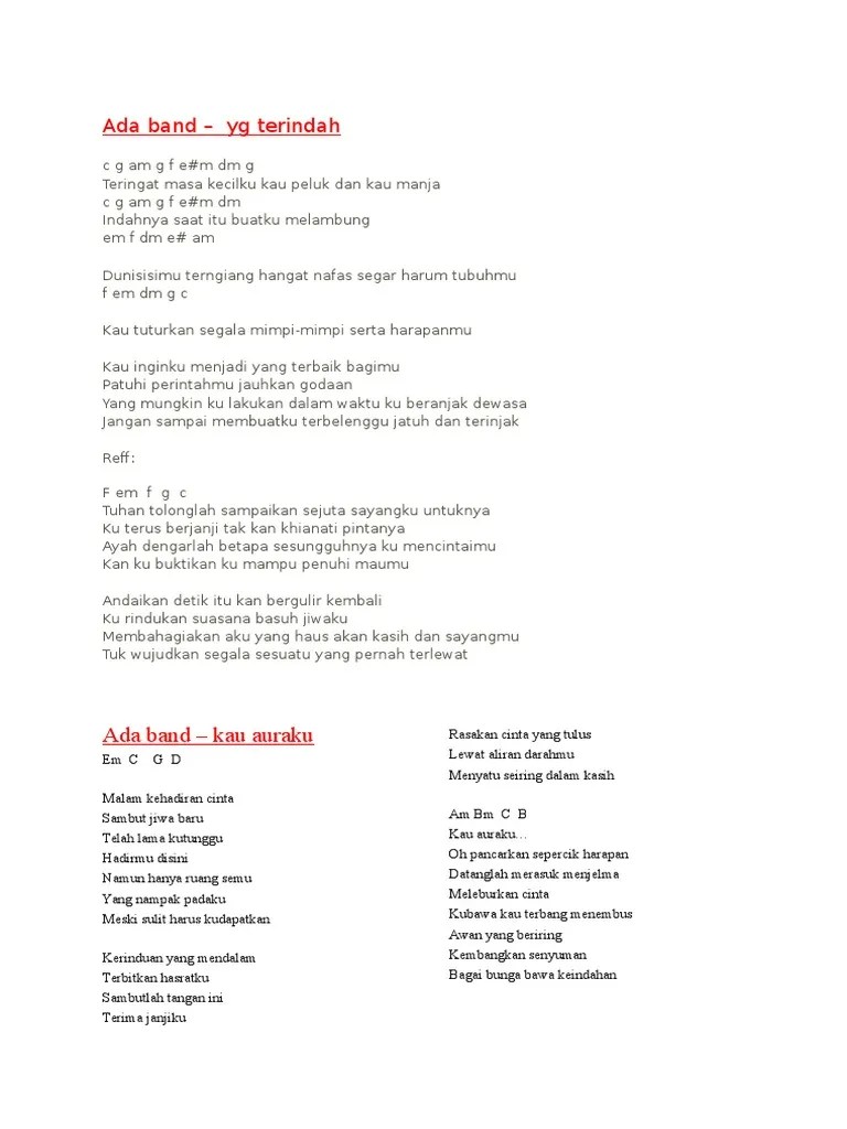 Kunci Gitar Lagu Kenangan Terindah Lagu Perpisahan - Chord Gitar dan Lirik  Lagu Indonesia Terbaru