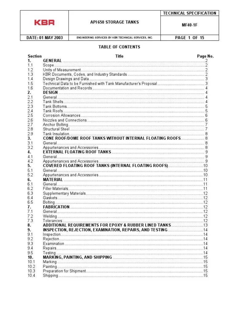 Tank design codes reflect the culmination of decades of work by many dedicated individuals. API 650 Storage Tanks | Pipe (Fluid Conveyance) | Welding ...