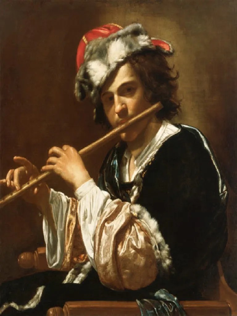 Suonatore di Flauto Traverso.
