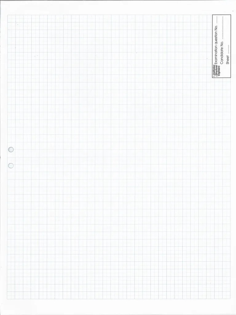 IStructE Graph Sheet PDF
