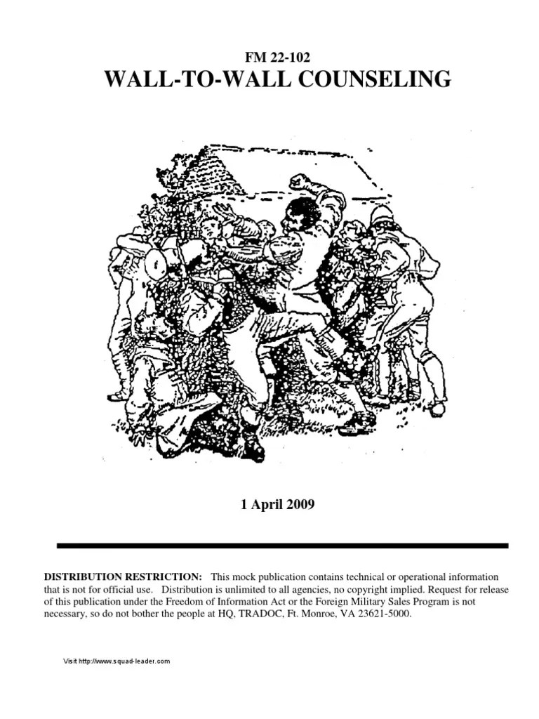 FM 22102, WalltoWall Counseling, Apr 2009 Handcuffs Rape