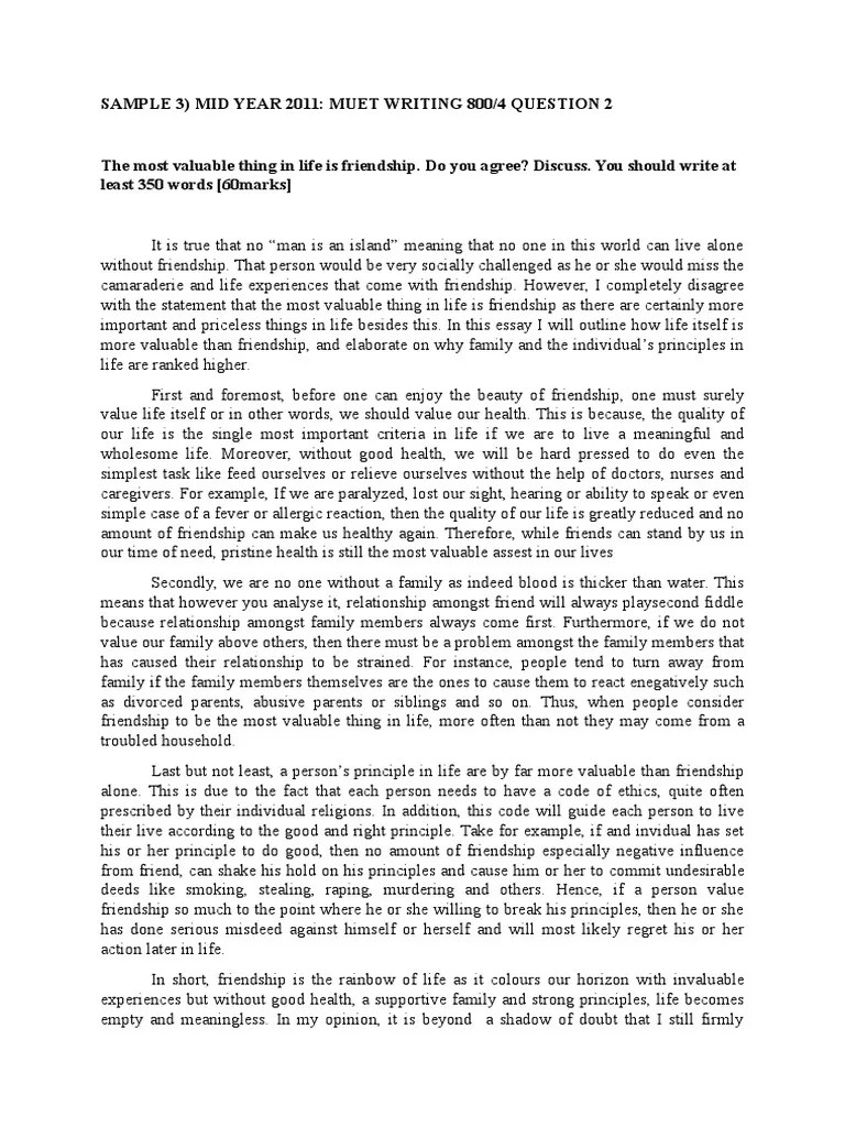 Muet Essay Band 6 / Essay Band 6 Muet How to score Band 6 in MUET
