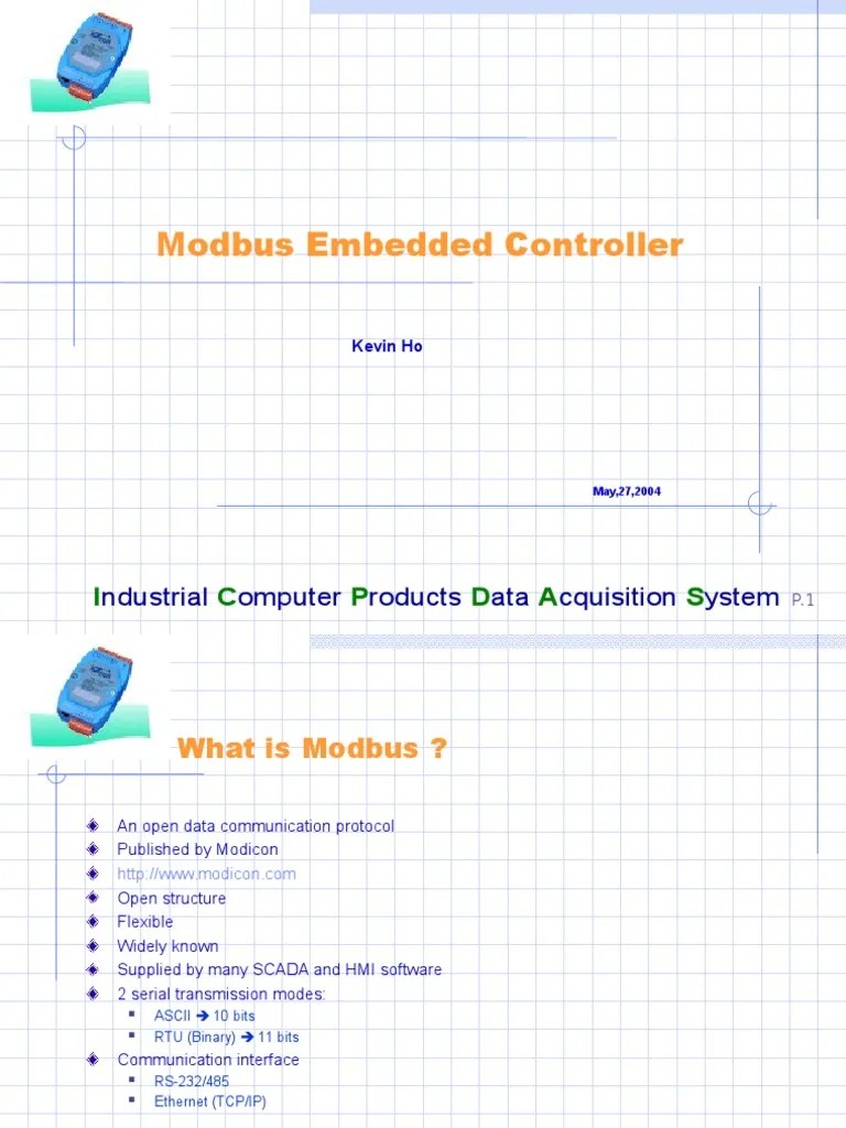 Modbus PDF Byte Scada