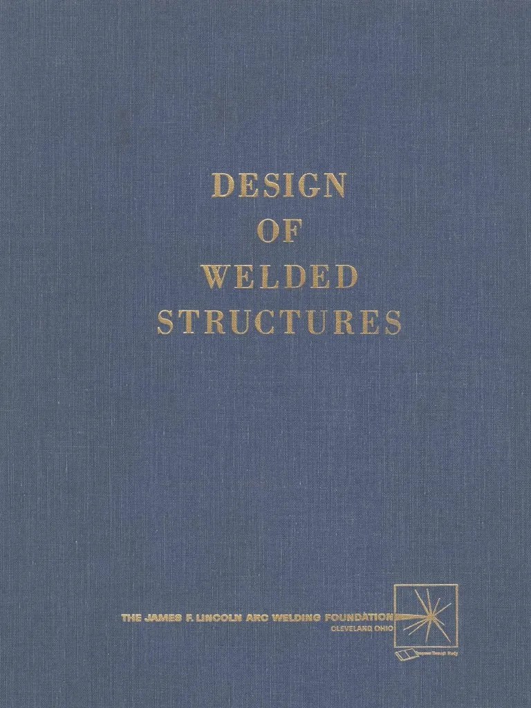 Blodgett Design of Welded Structures Bending Strength