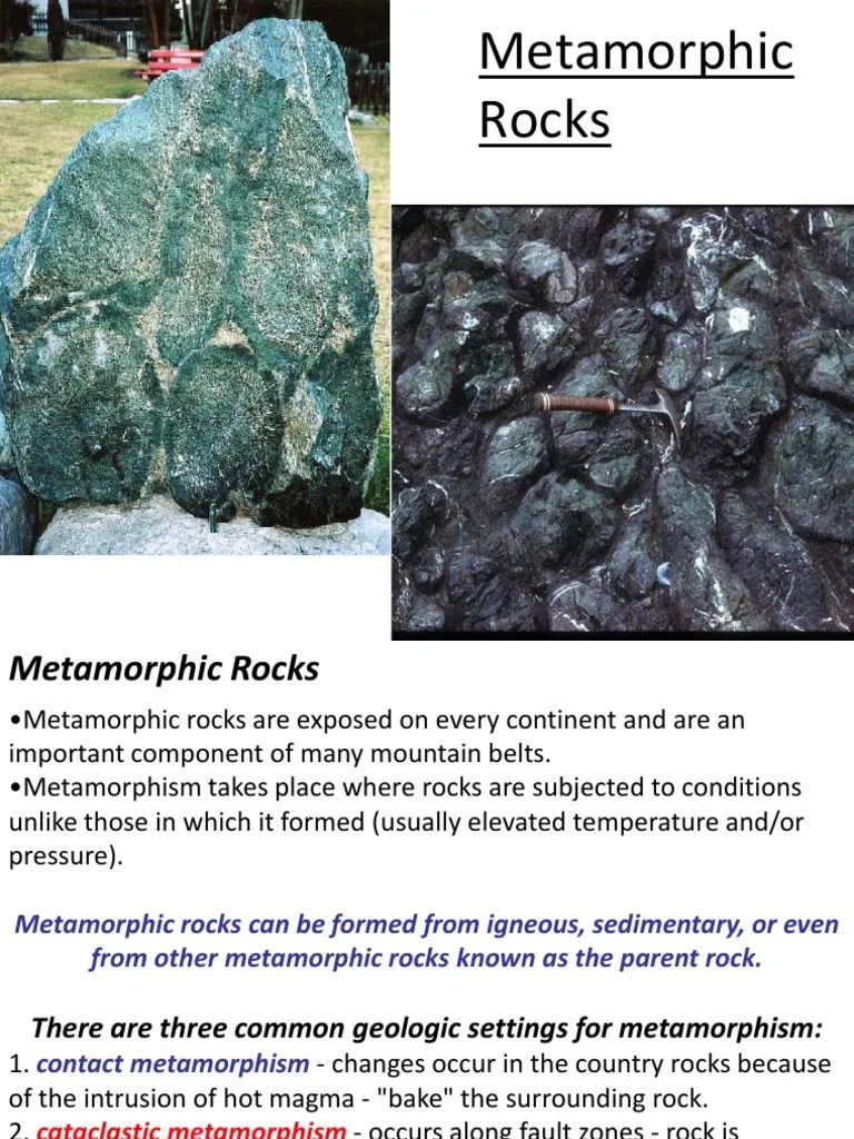 6 Metamorphic Rocks Rock (Geology) Structure Of The Earth