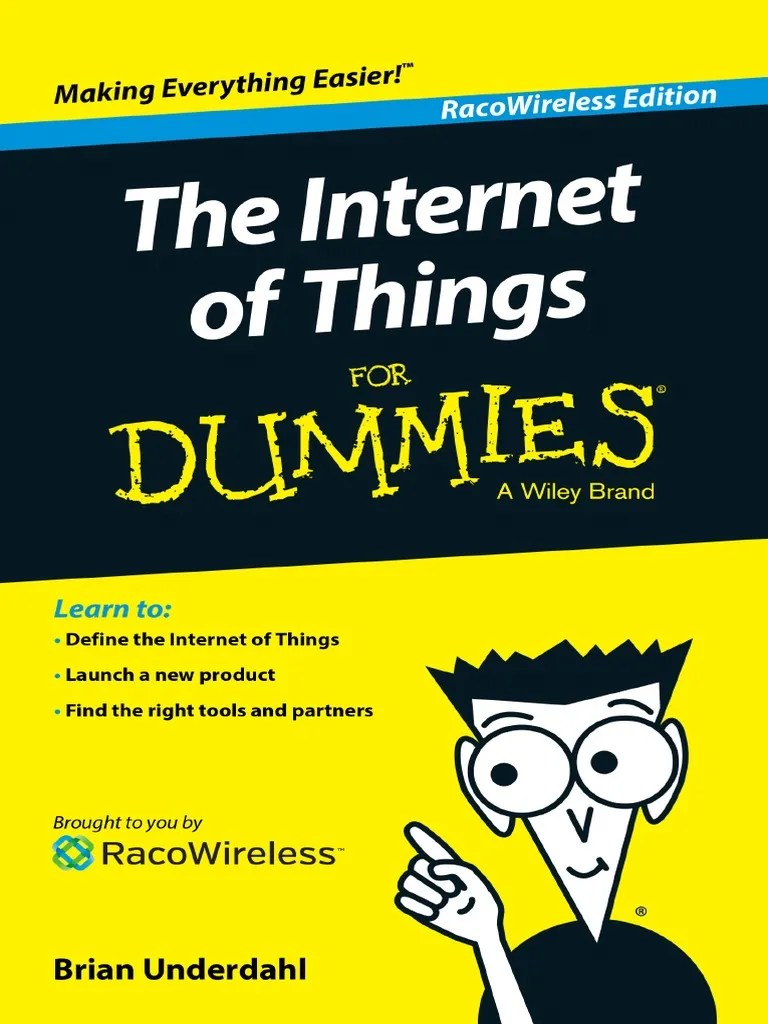 IoT For Dummies PDF Of Things Wearable Technology