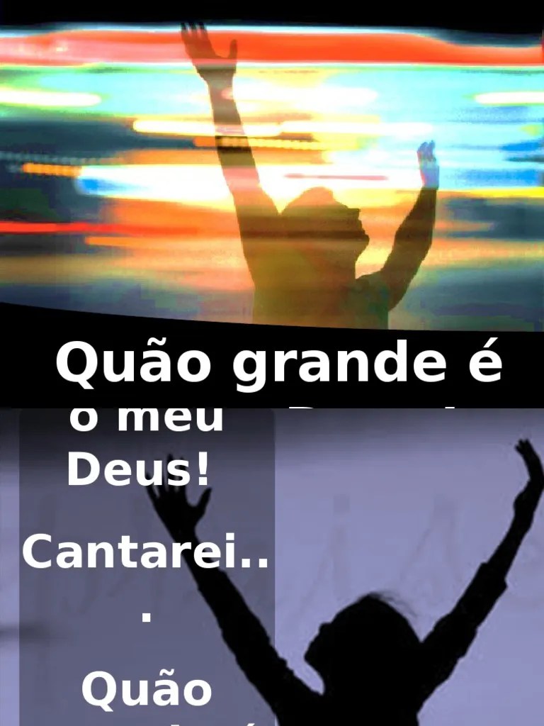 Quão grande é o meu Deus Slide