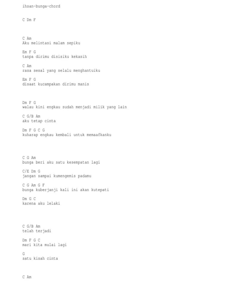 Bunga Chord | PDF
