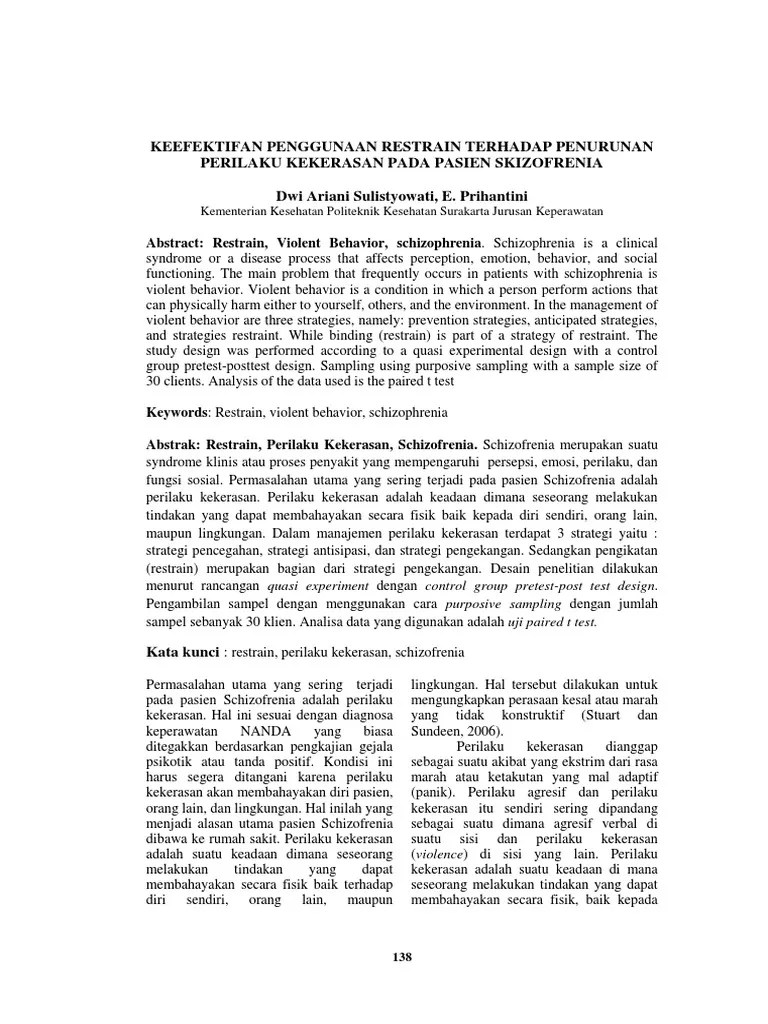 227_keefektifan Penggunaan Restrain Terhadap Penurunan Perilaku