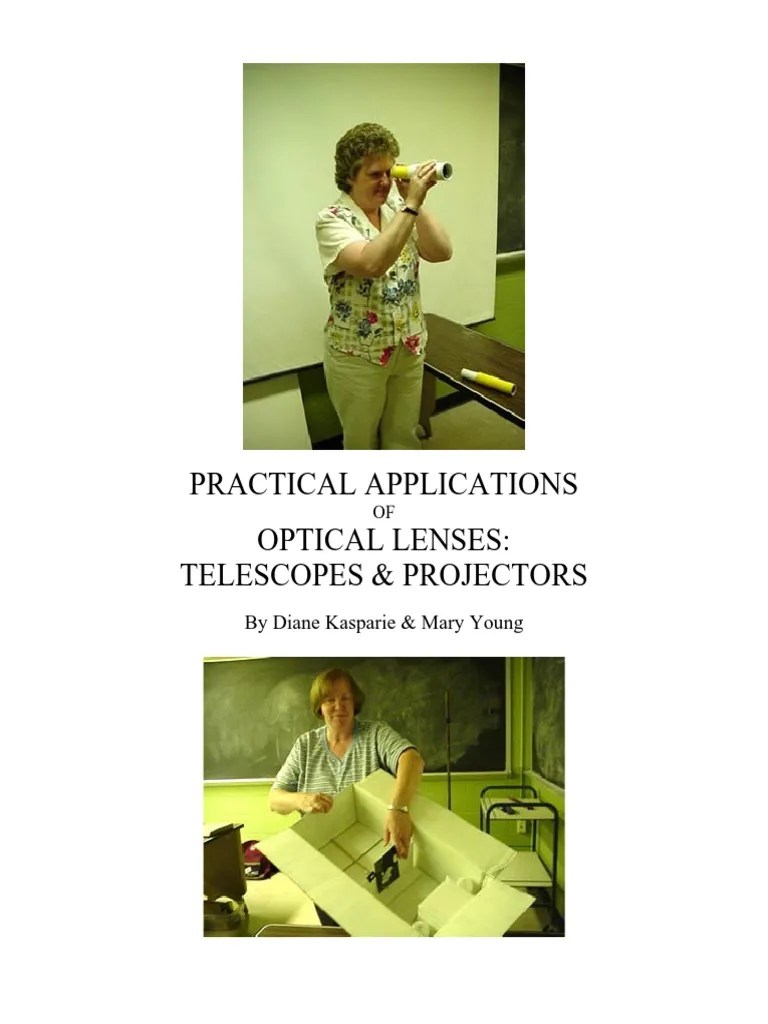 How To Make A Projector and Telescope PDF Lens (Optics) Optics