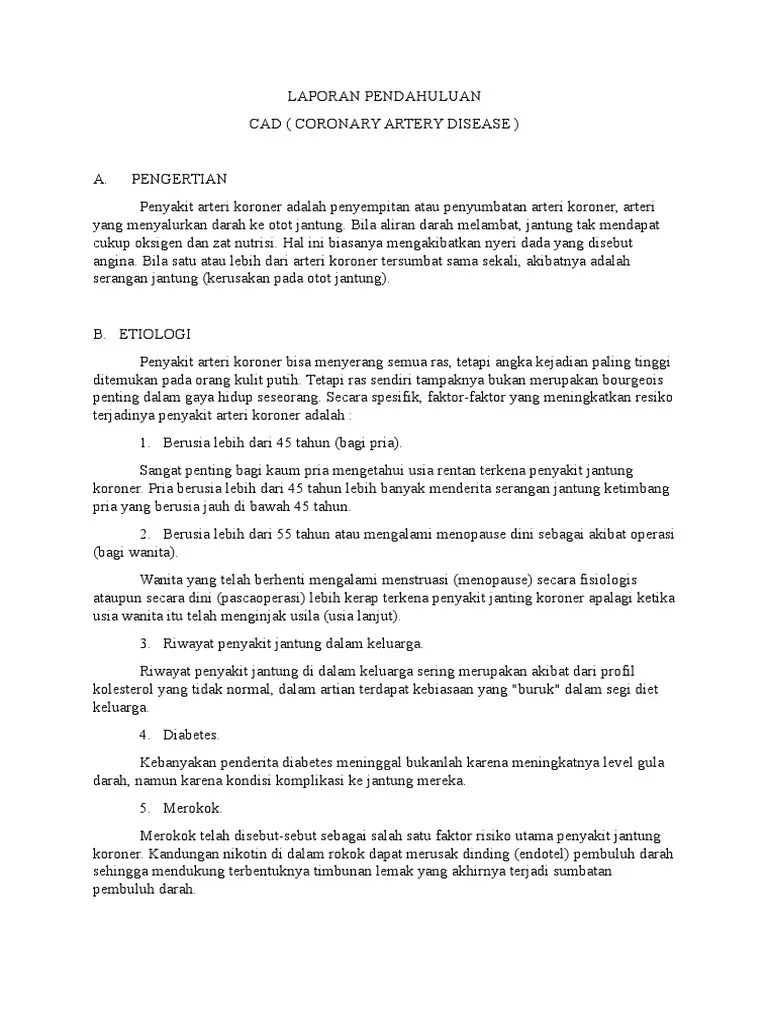 Laporan Pendahuluan Cad