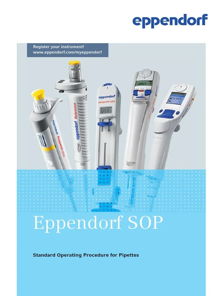 SOP Pipettes Eppendorf Nature