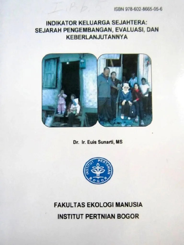 Dr. Euis Sunarti Indikator Keluarga Sejahtera