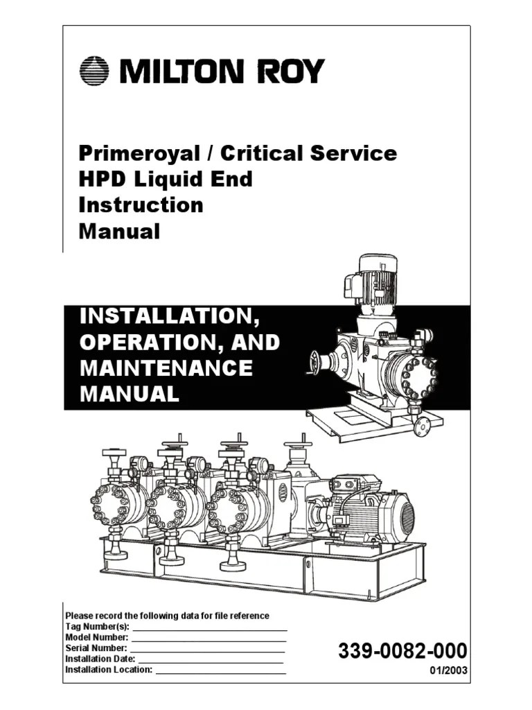 manual 2 | Pump | Leak | Free 30-day Trial | Scribd