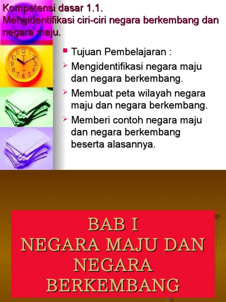 Ciri - Ciri Negara Berkembang | PDF