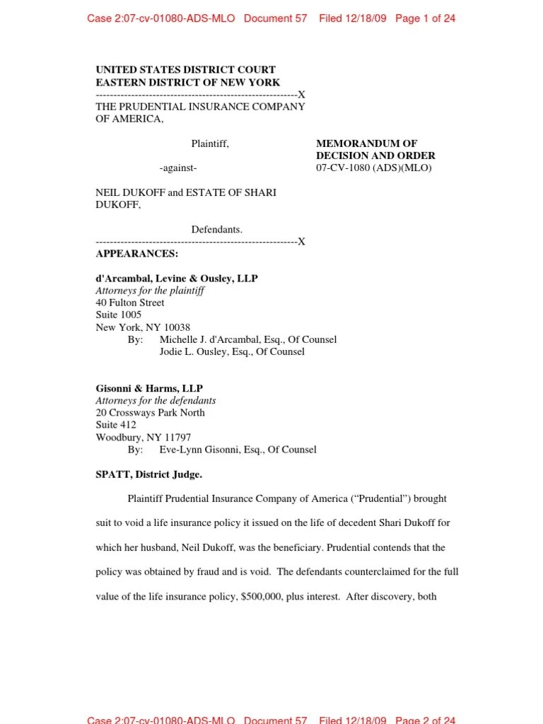 United States District Court Eastern District Of New York Attorneys